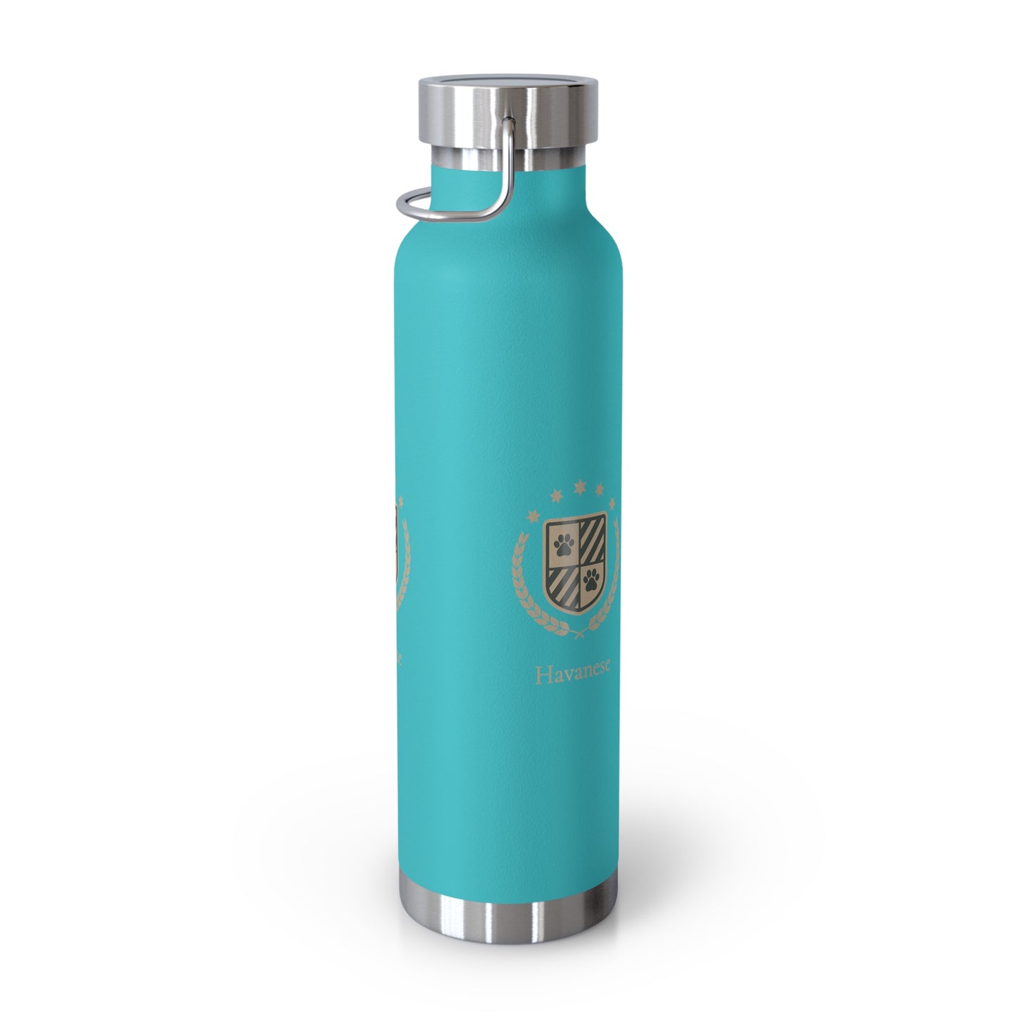 Personalized Golden Retriever Insulated Water Bottle - 22oz