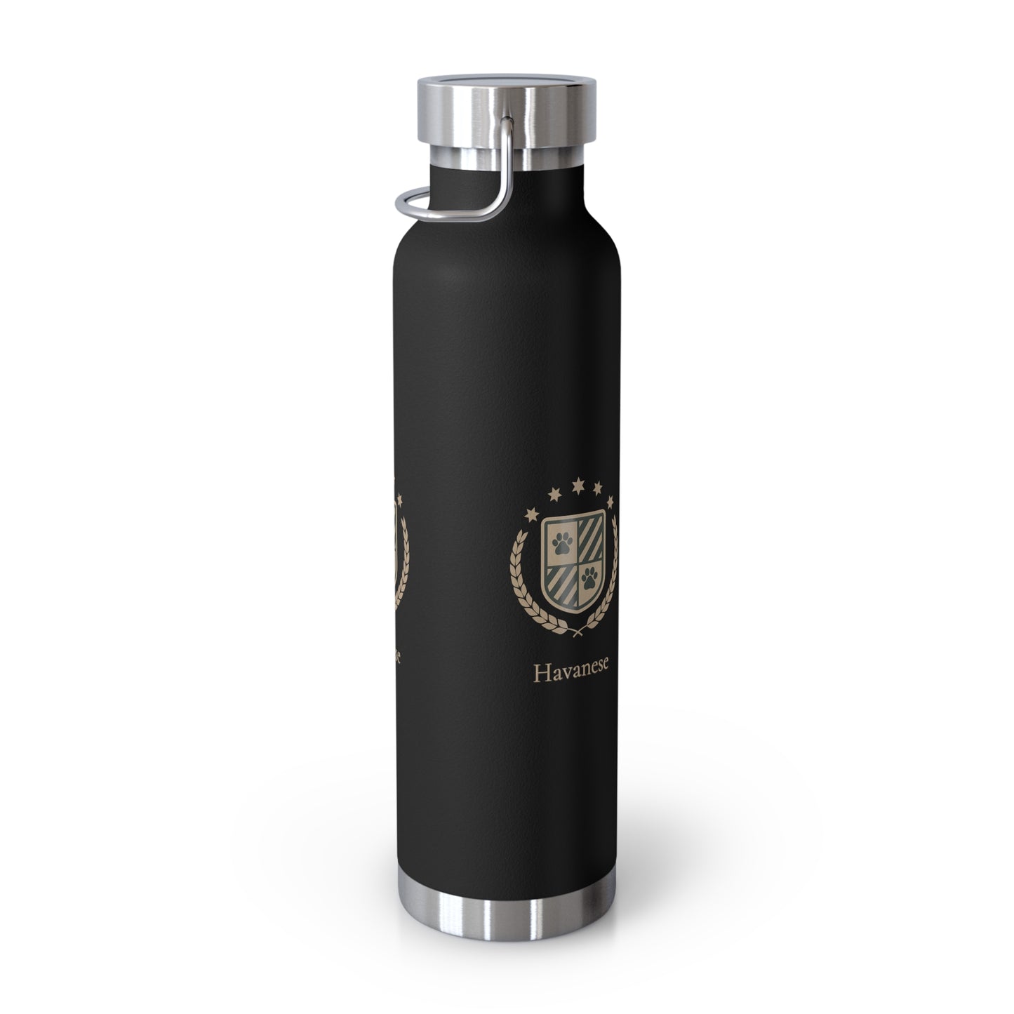 Personalized Golden Retriever Insulated Water Bottle - 22oz