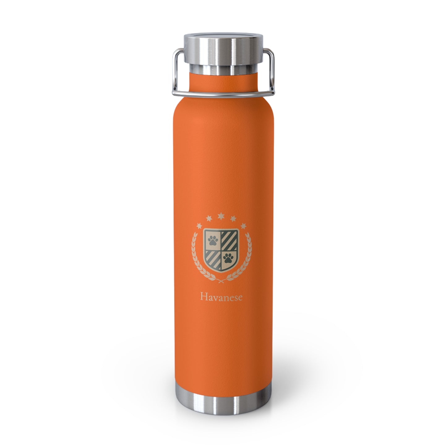 Personalized Golden Retriever Insulated Water Bottle - 22oz