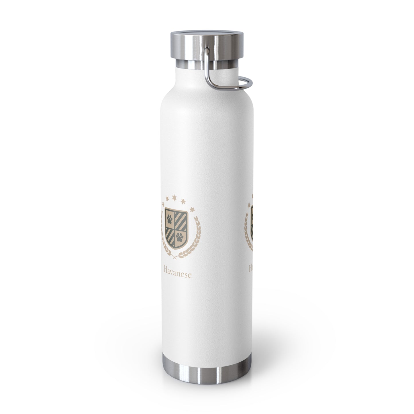 Personalized Golden Retriever Insulated Water Bottle - 22oz