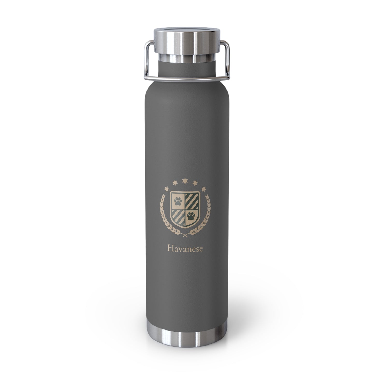 Personalized Golden Retriever Insulated Water Bottle - 22oz