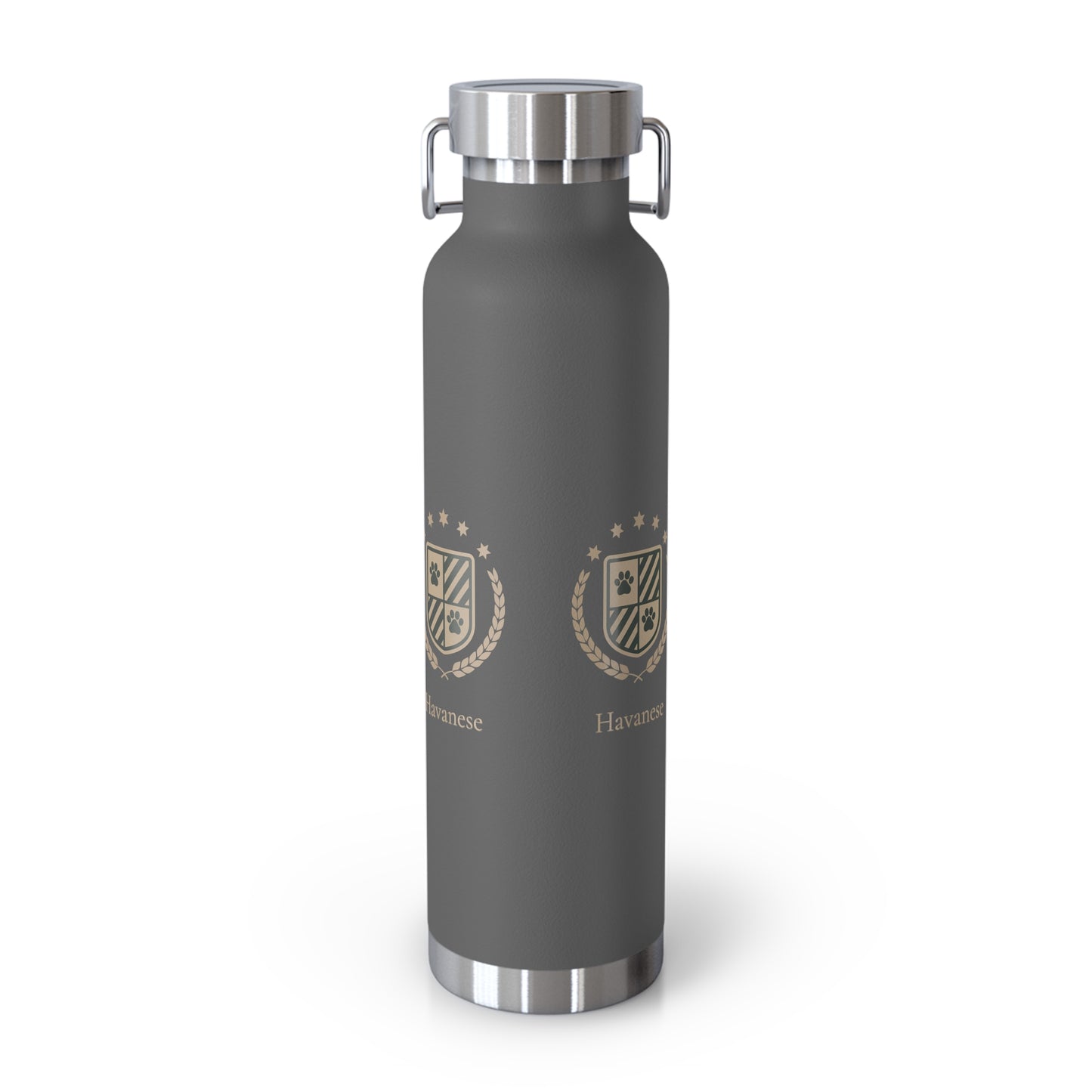 Personalized Golden Retriever Insulated Water Bottle - 22oz