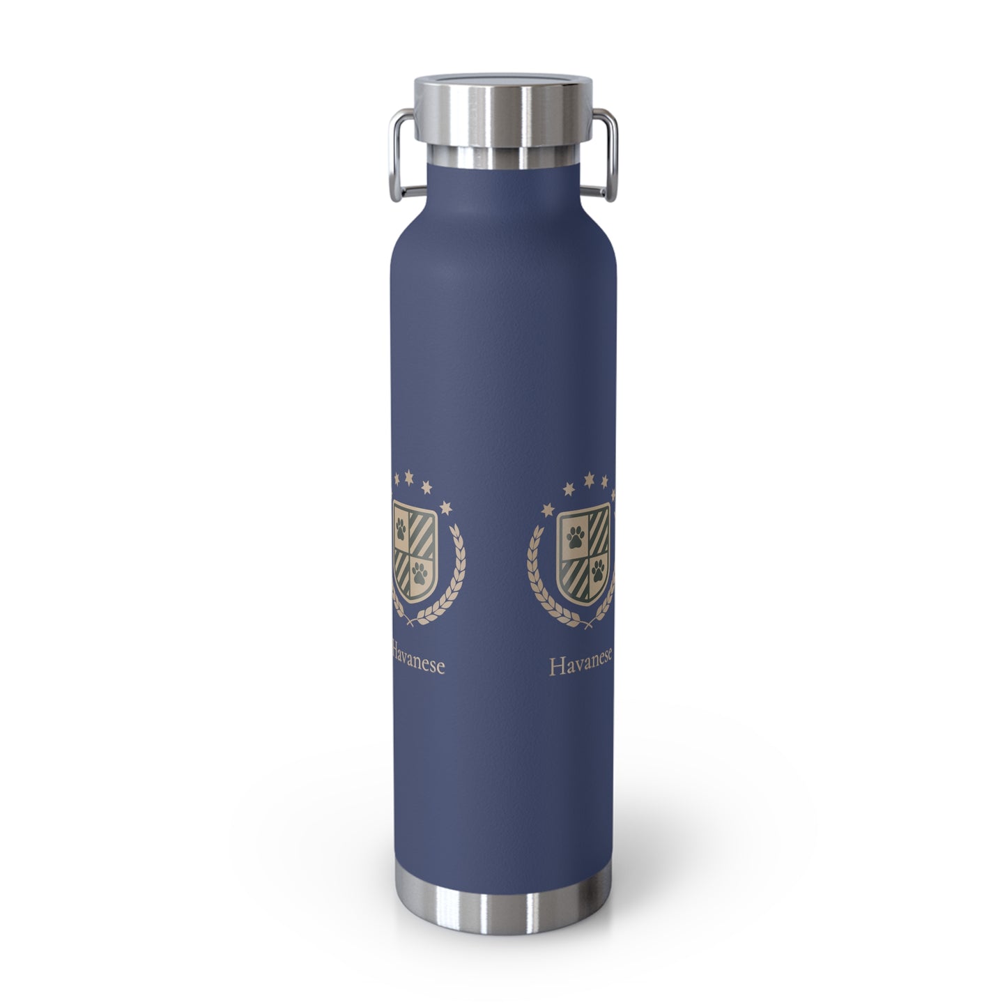 Personalized Golden Retriever Insulated Water Bottle - 22oz