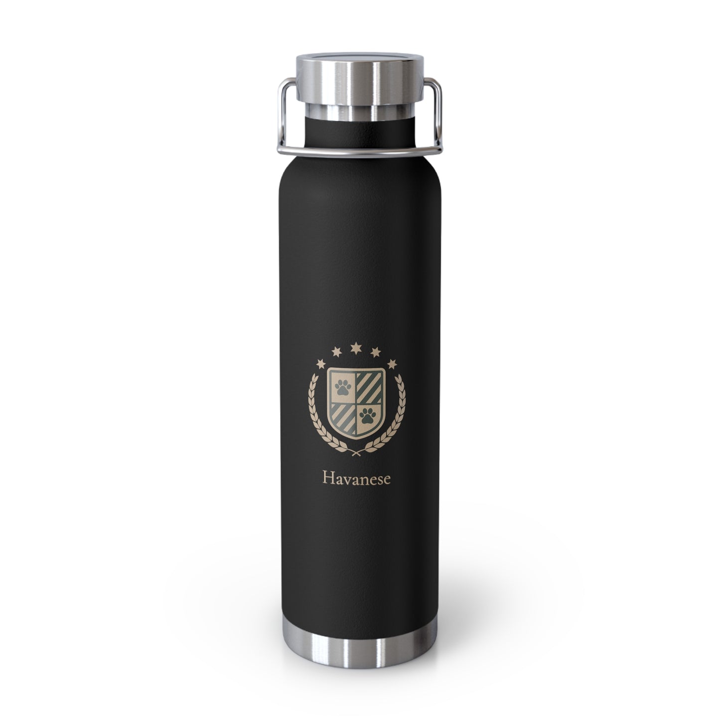 Personalized Golden Retriever Insulated Water Bottle - 22oz