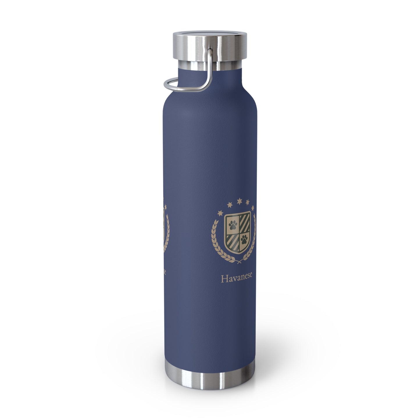 Personalized Golden Retriever Insulated Water Bottle - 22oz