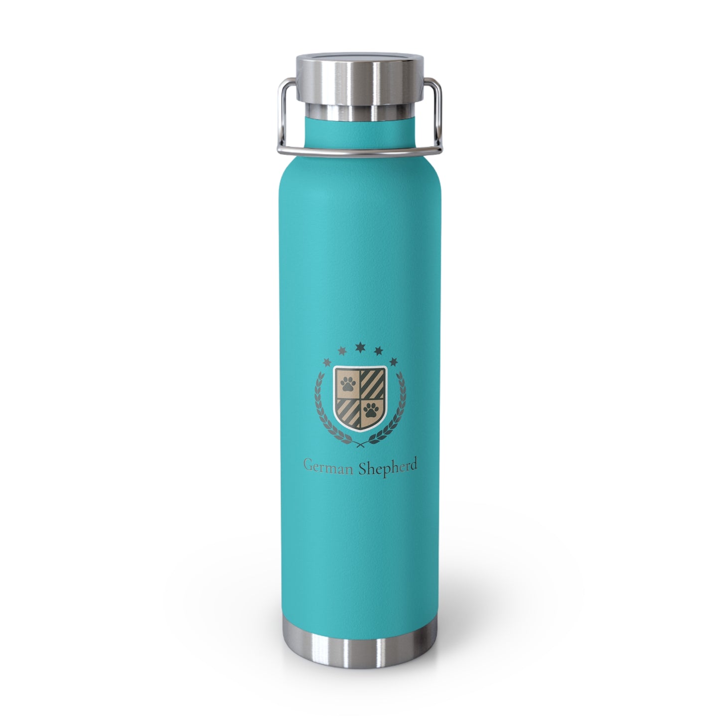 German Shepherd and Insulated Water Bottle - 22oz