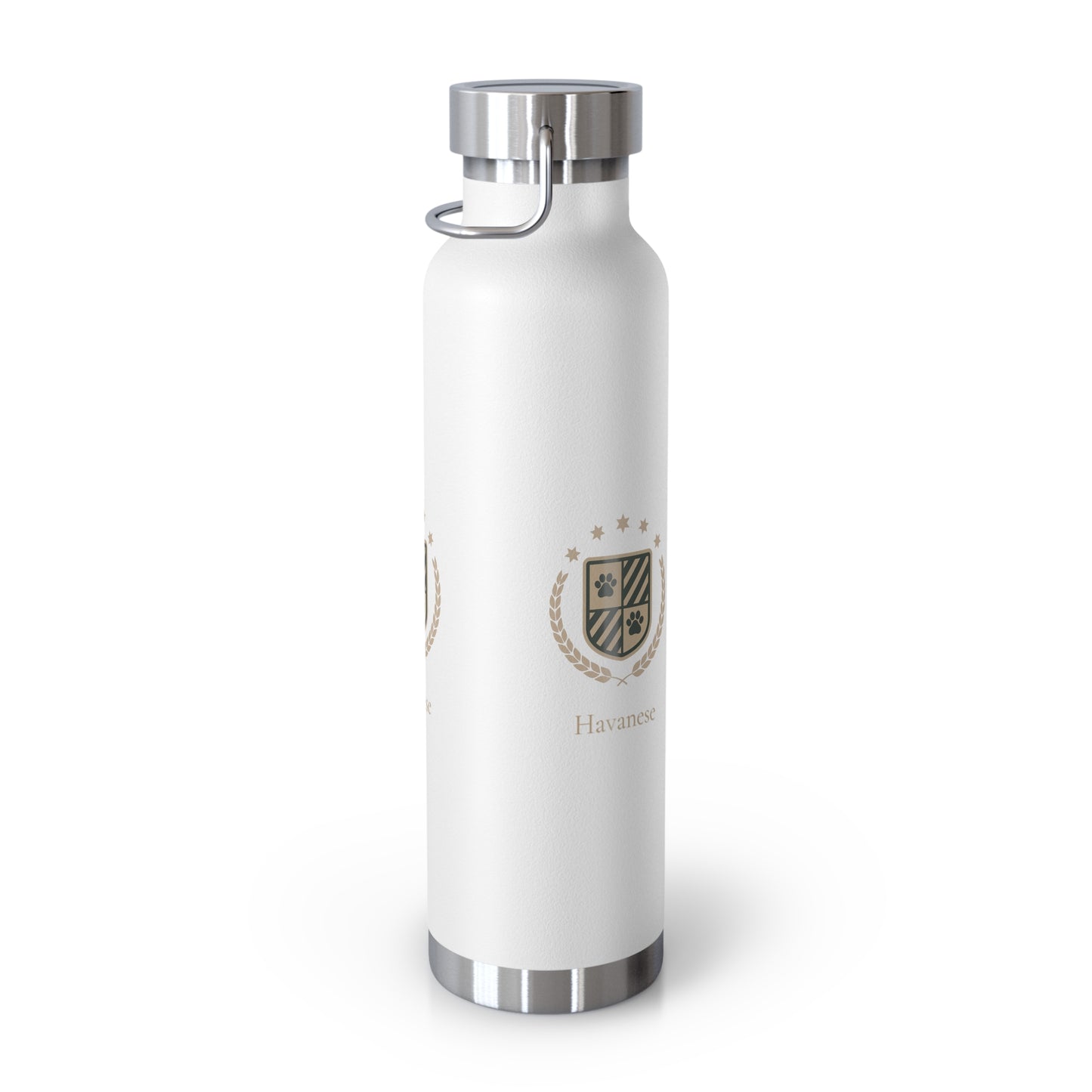 Personalized Golden Retriever Insulated Water Bottle - 22oz