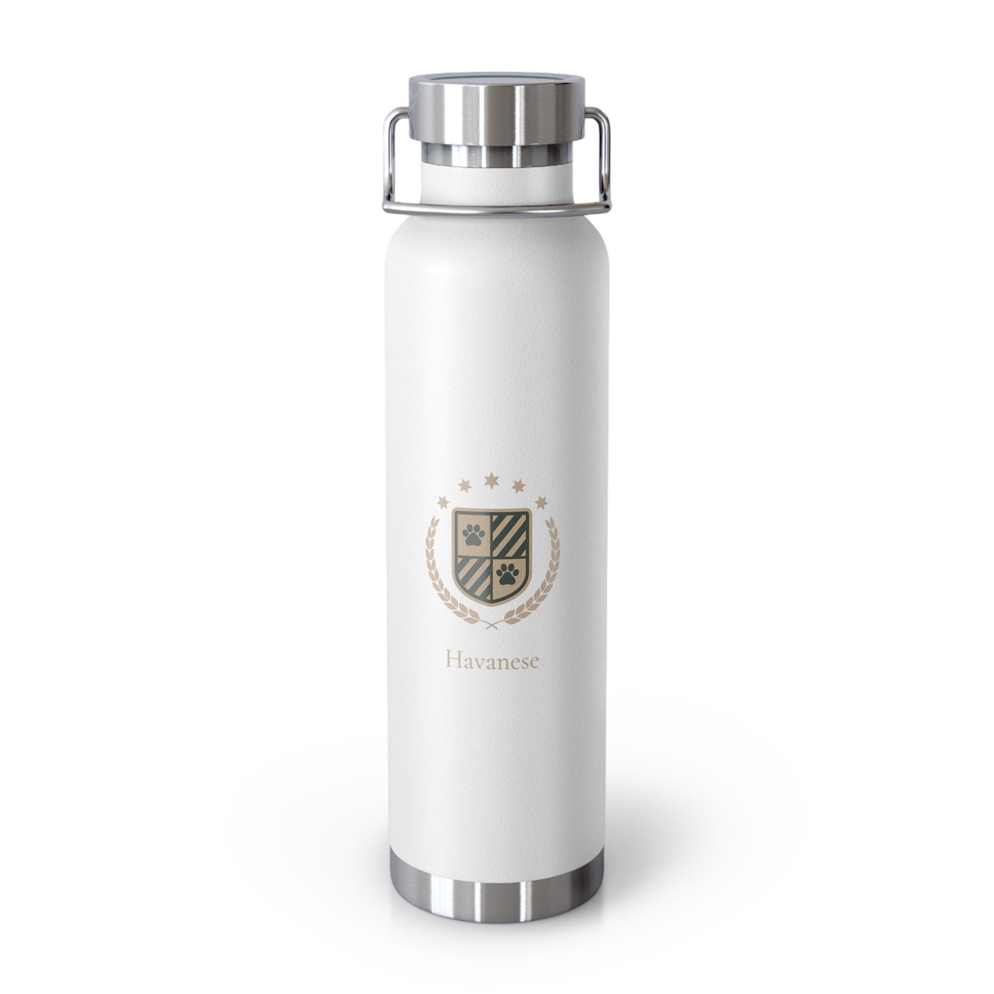 Personalized Golden Retriever Insulated Water Bottle - 22oz