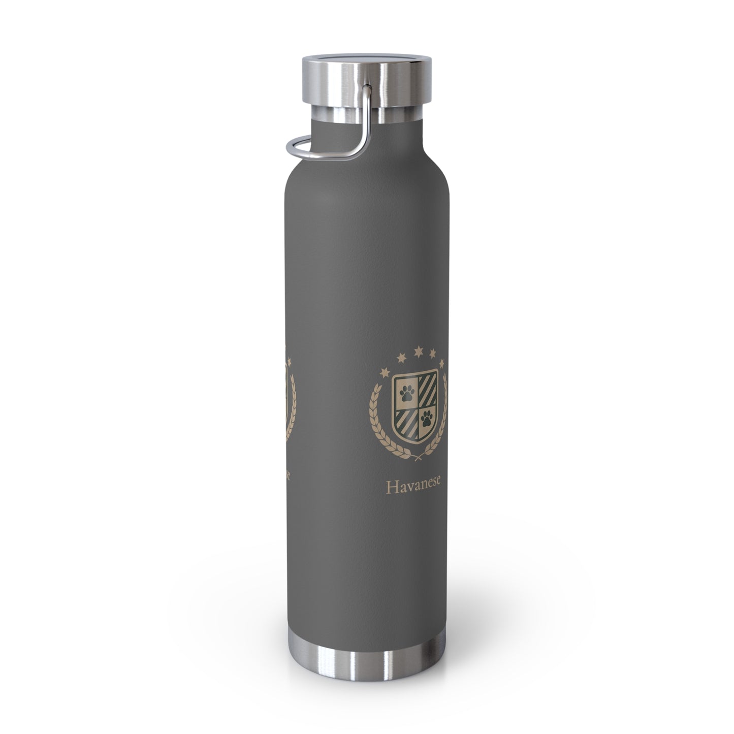 Personalized Golden Retriever Insulated Water Bottle - 22oz