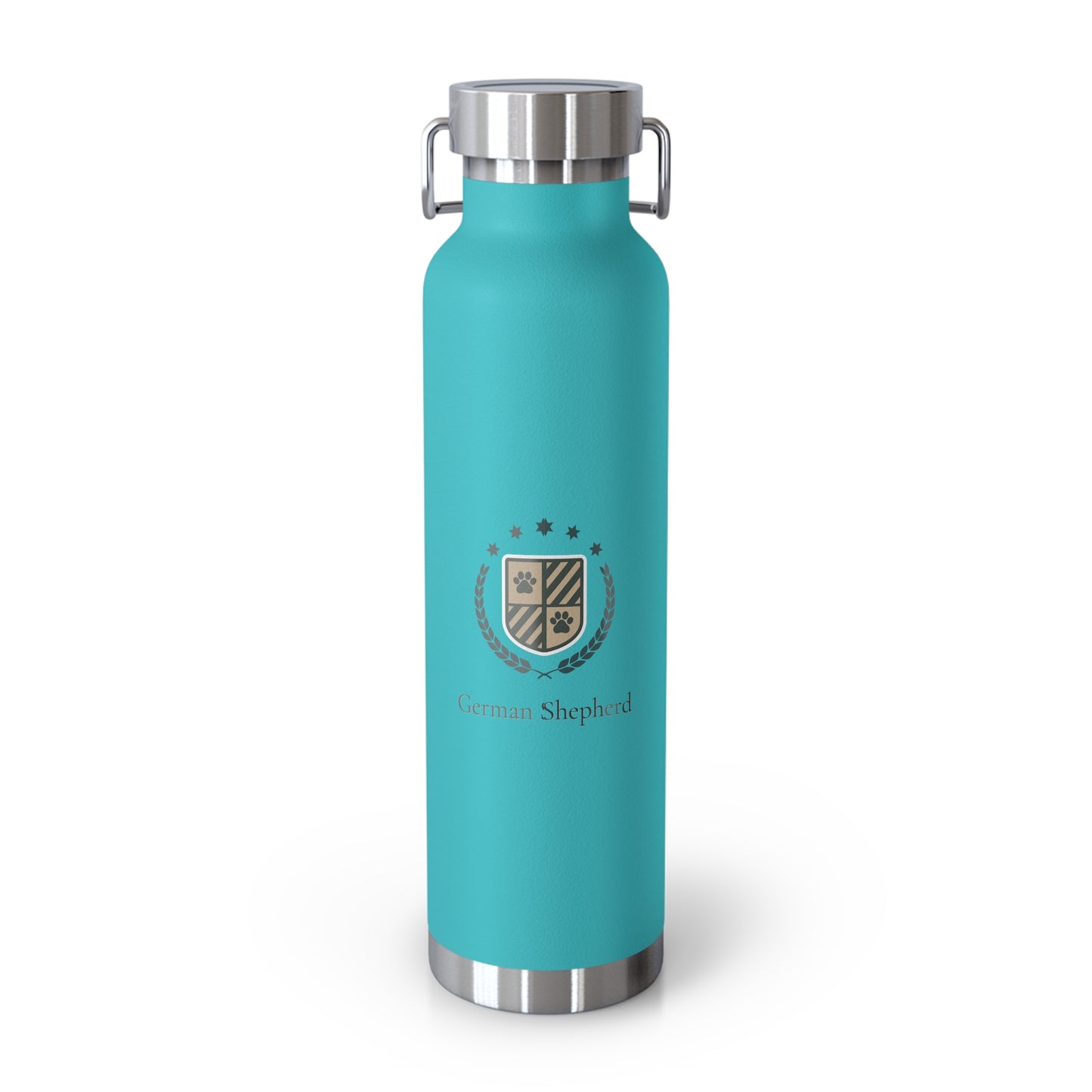 German Shepherd and Insulated Water Bottle - 22oz