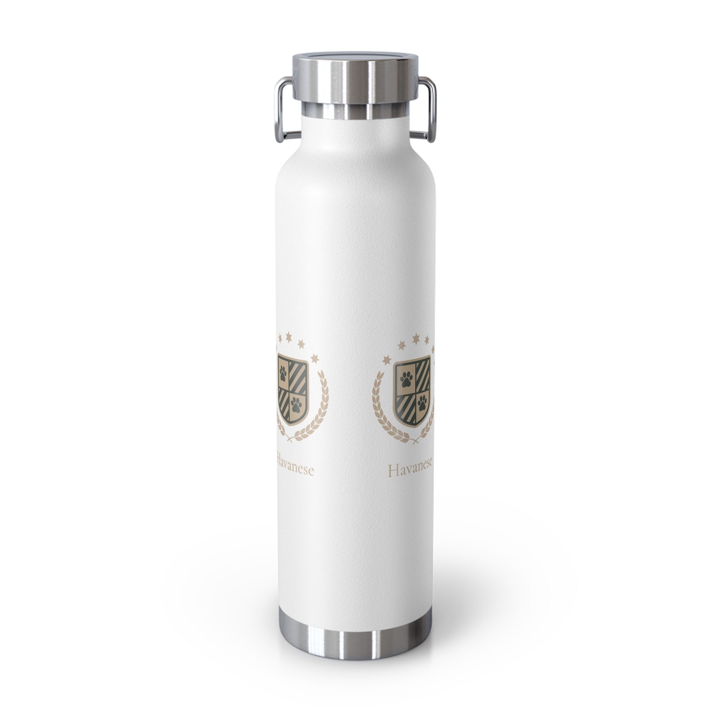 Personalized Golden Retriever Insulated Water Bottle - 22oz
