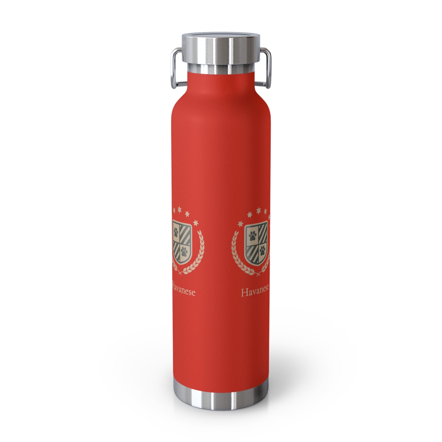 Personalized Golden Retriever Insulated Water Bottle - 22oz