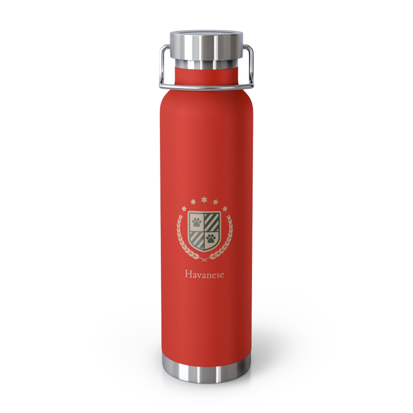 Personalized Golden Retriever Insulated Water Bottle - 22oz
