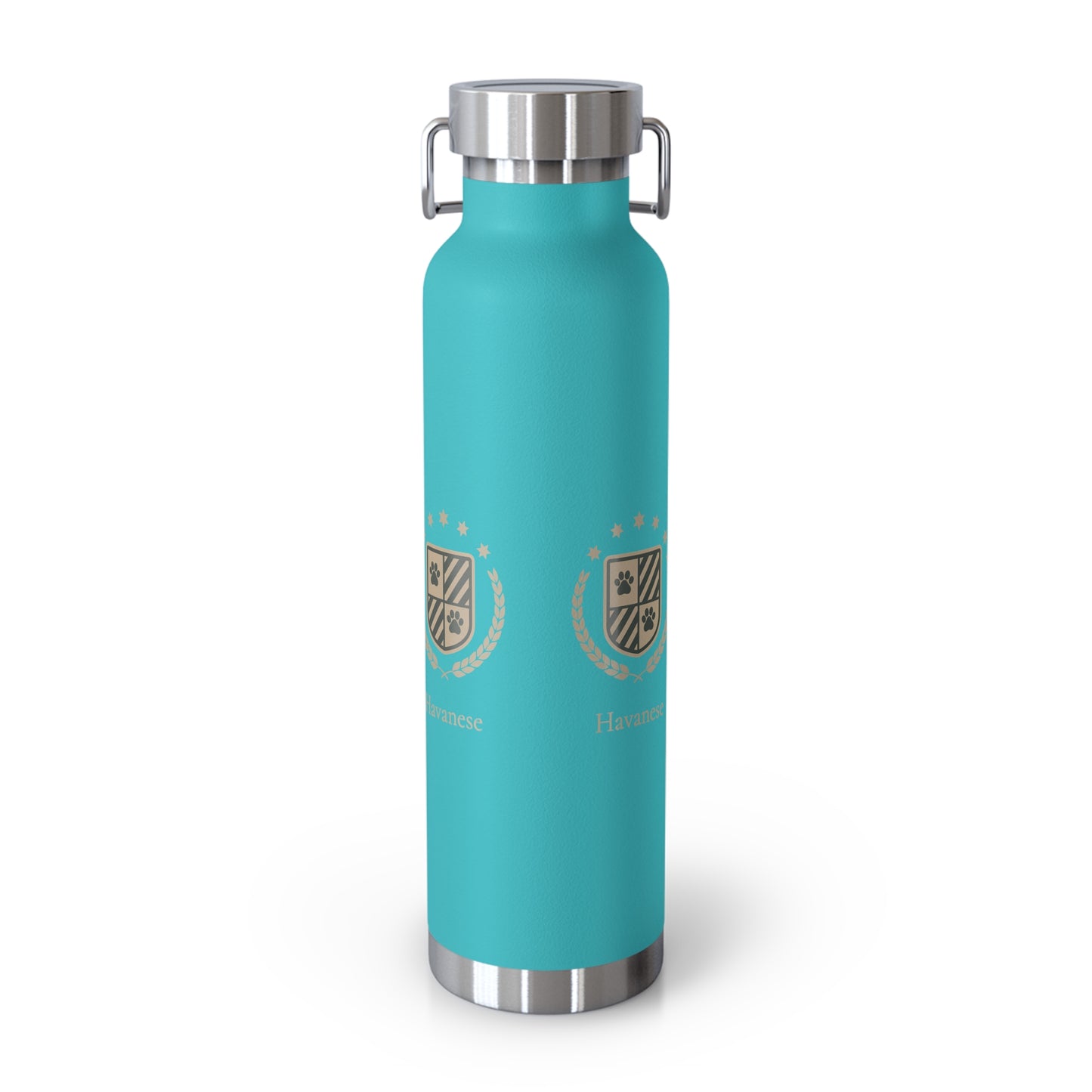 Personalized Golden Retriever Insulated Water Bottle - 22oz