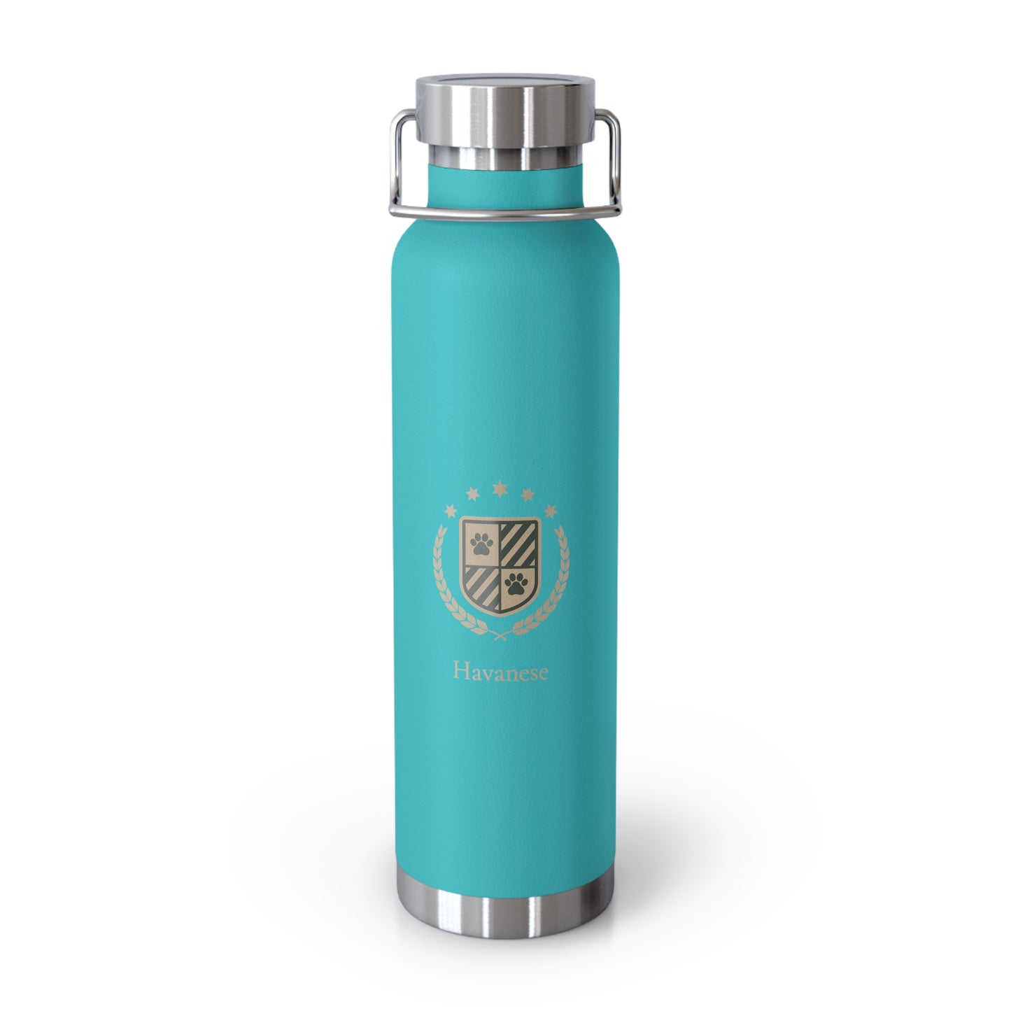 Personalized Golden Retriever Insulated Water Bottle - 22oz