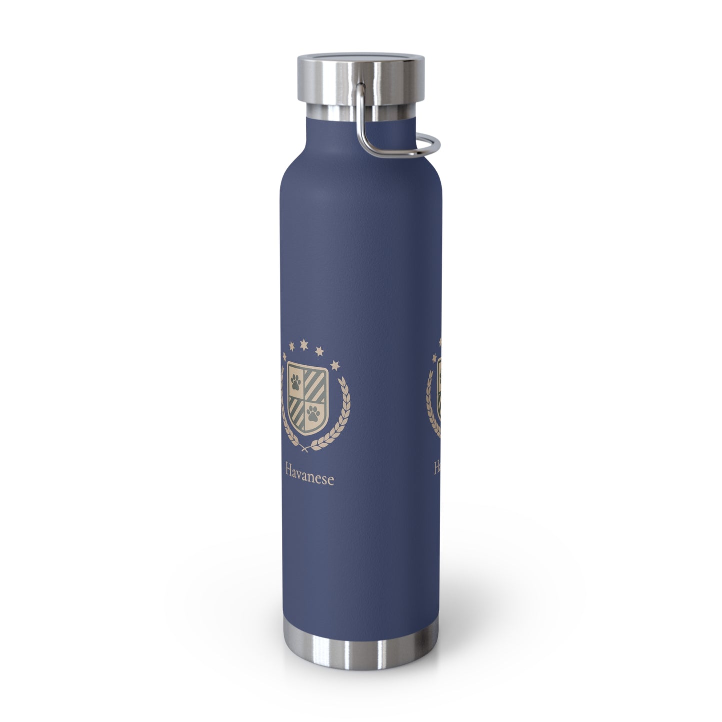 Personalized Golden Retriever Insulated Water Bottle - 22oz